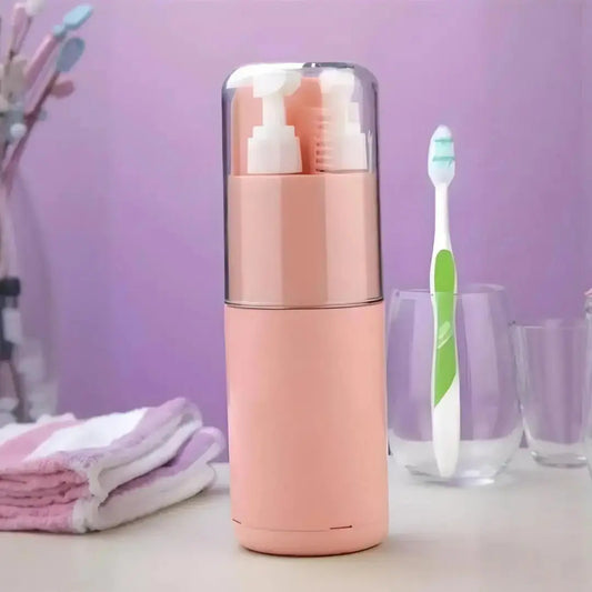 Travel Kit 6 in 1 with Dispensers, Comb & Storage