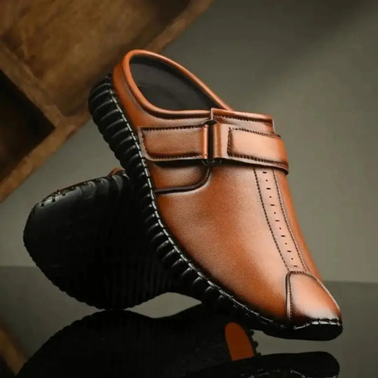 Loafers for Men Bantu Style Tan Loafer Shoes