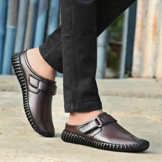 Loafers for Men Bantu Style Brown Loafer Shoes