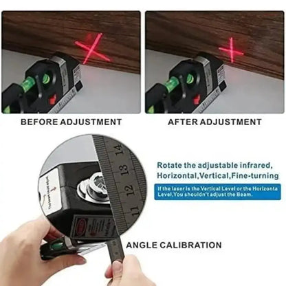 Measurement Tape Distance Meter 4-in-1 Level Tape