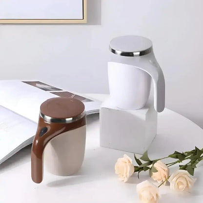 Self-Stirring Mug Magnetic – Automatic Mixing Cup for Coffee, Milk, Juice