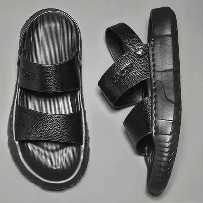 Sandals for Men Stylish Breathable Casual Black Sandal