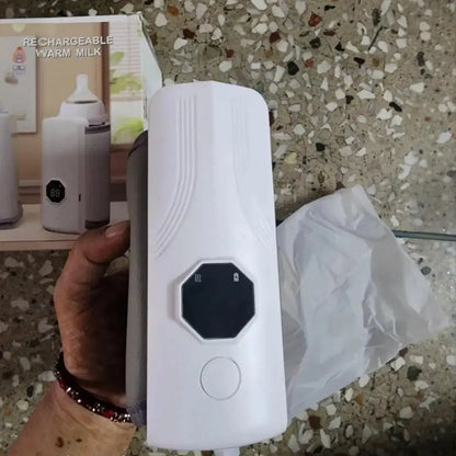 Portable Bottle Warmer Fast Heating, USB Rechargeable