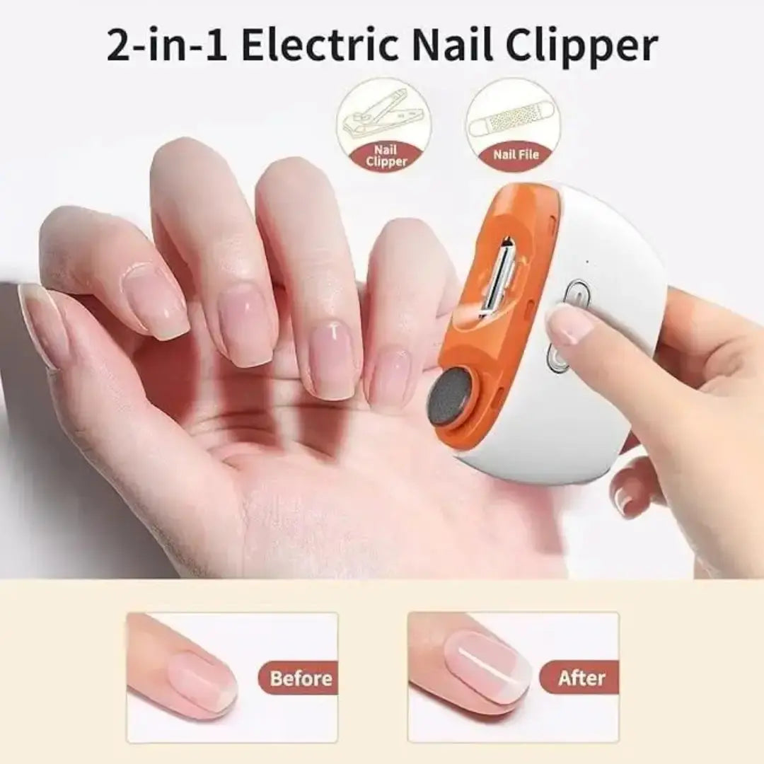 Nail Clipper Smart Rechargeable Electric Nail Cutter