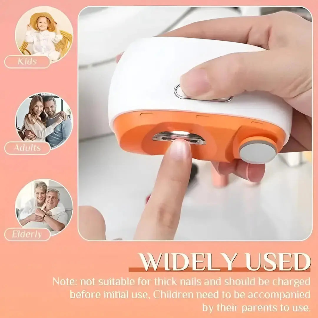 Nail Clipper Smart Rechargeable Electric Nail Cutter