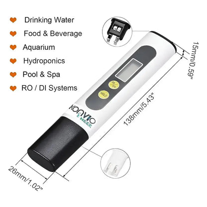 TDS Meter - Portable Digital Water TDS Tester