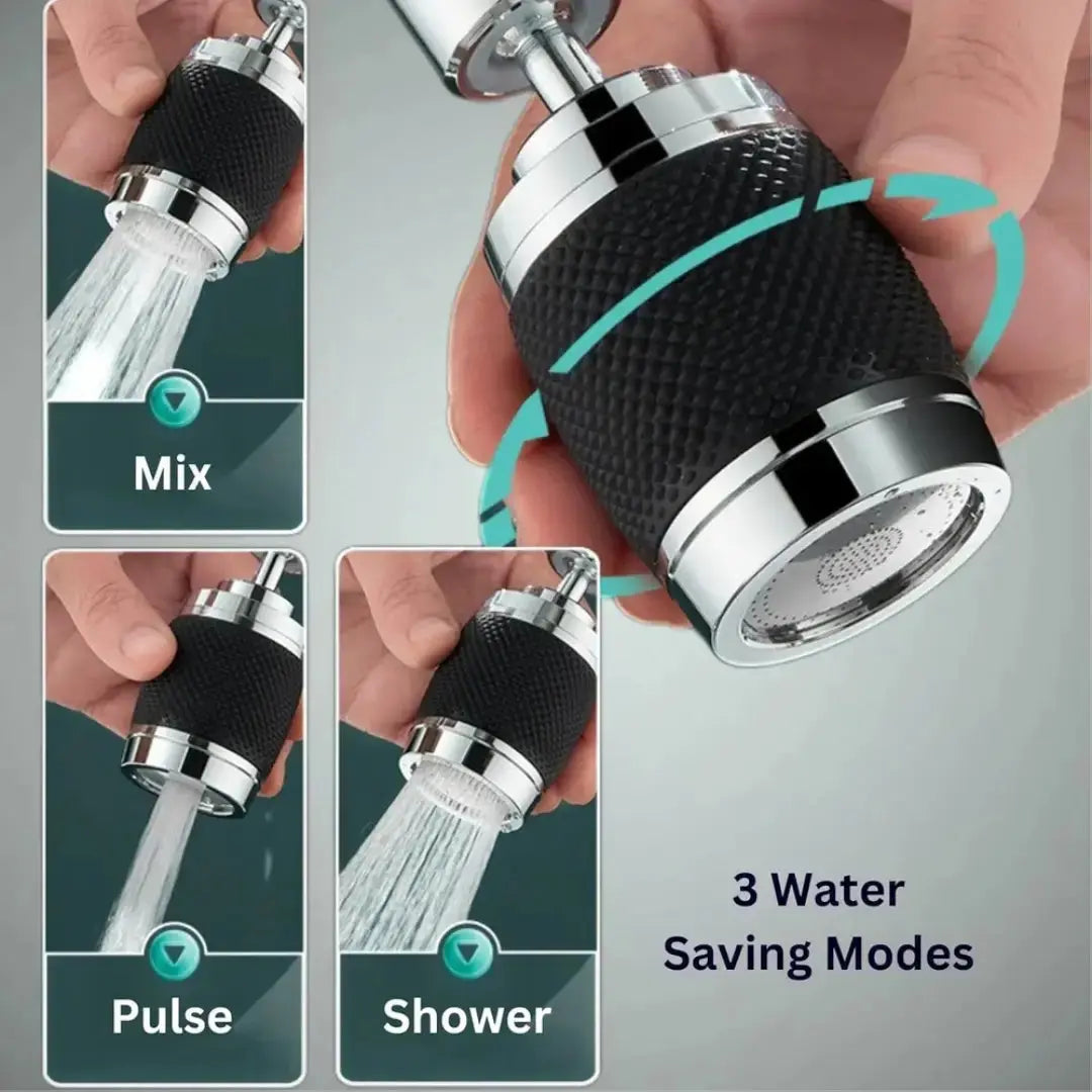 3 Modes Kitchen Sink Faucet's Water-Saving Spray Head