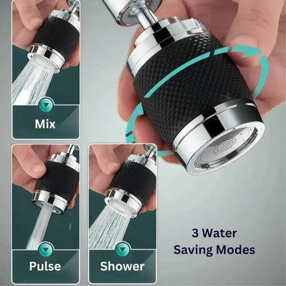 3 Modes Kitchen Sink Faucet's Water-Saving Spray Head