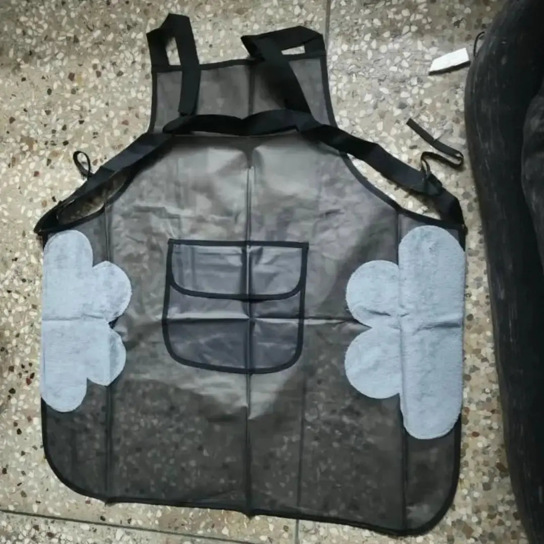 Adjustable Oil-Water Proof Transparent Cooking Apron