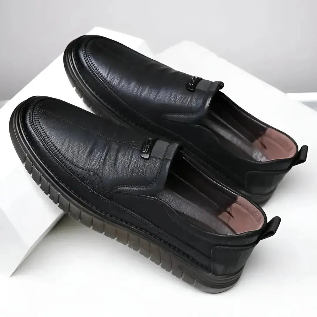 Mens Trendy Daily Wear Black Shoes for Men
