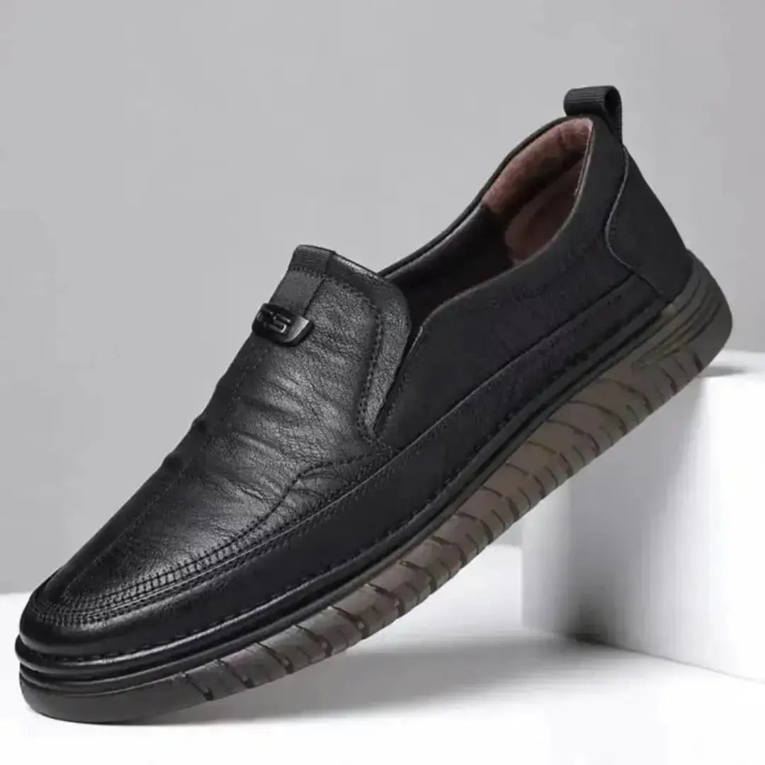 Mens Trendy Daily Wear Black Shoes for Men
