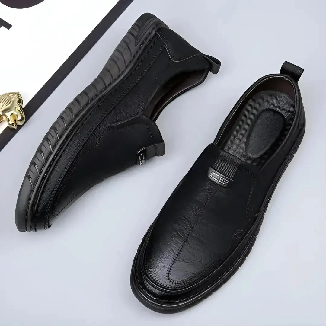 Mens Trendy Daily Wear Black Shoes for Men