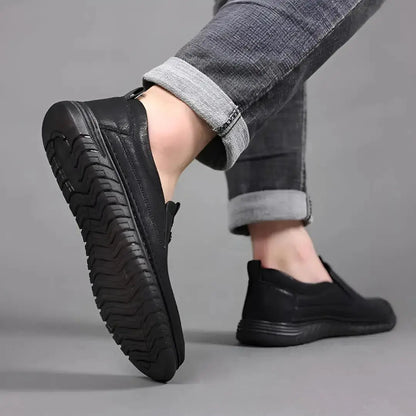 Mens Trendy Daily Wear Black Shoes for Men