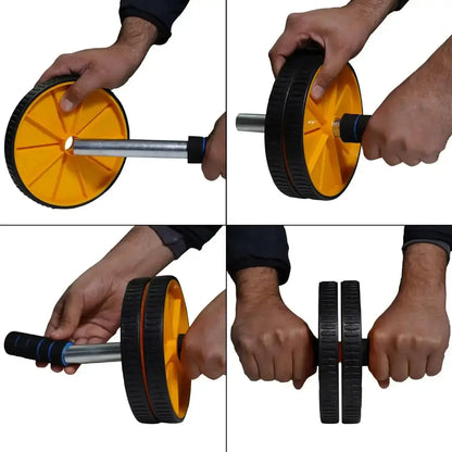 Premium Abs Roller with Knee Mat for Home Workout
