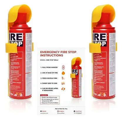 Fire Extinguisher Fire Stop for Safety Use (Pack of 2)