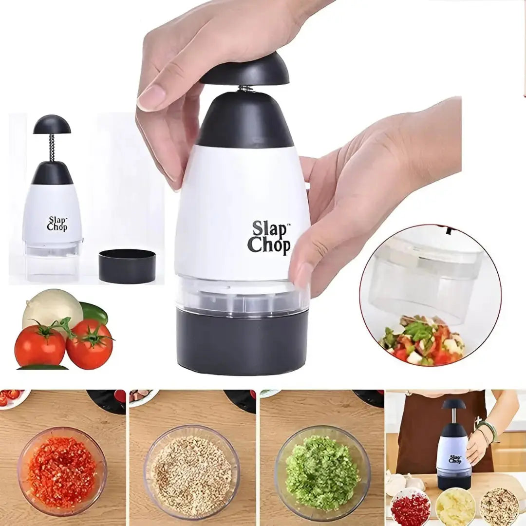 Vegetable Chopper Slap Chop Manual Dry Fruit Cutter