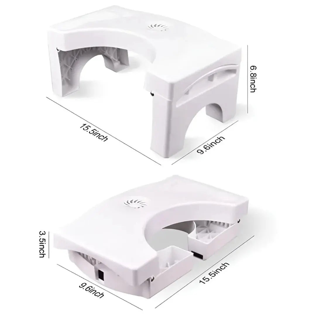 Foldable Potty Stool Anti-Slip Bathroom Squat Step