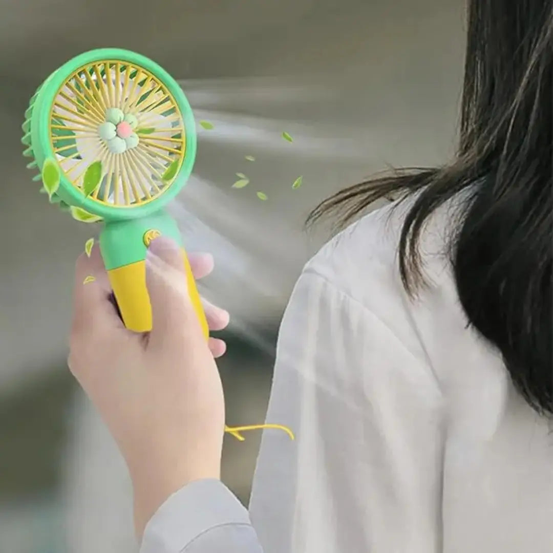 Portable Fan USB Rechargeable Handheld Mini Fan