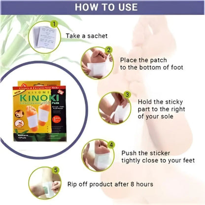 Detox Foot Patches (Set of 10)