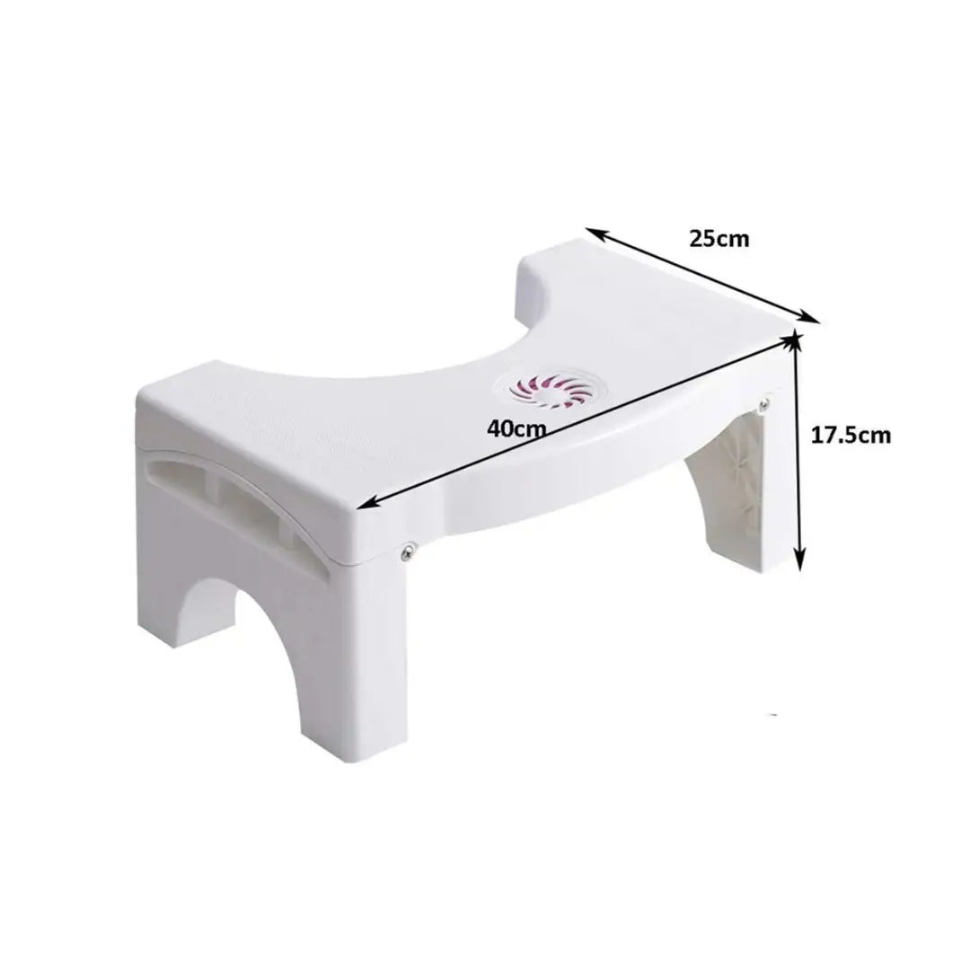 Foldable Potty Stool Anti-Slip Bathroom Squat Step