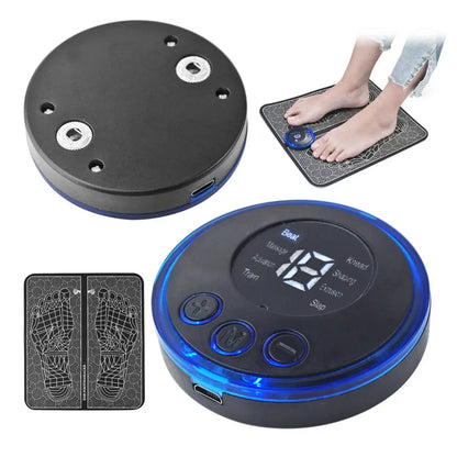 EMS Foot Massager Pad Vibrating Bubble Electric