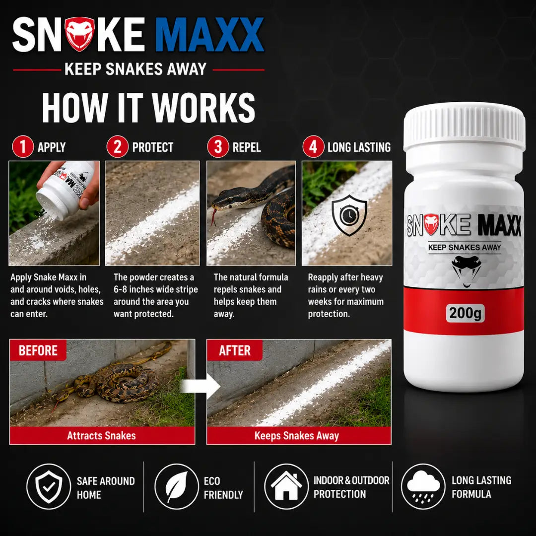 Snake Repellent Powder 200g Container (Pack of 1)