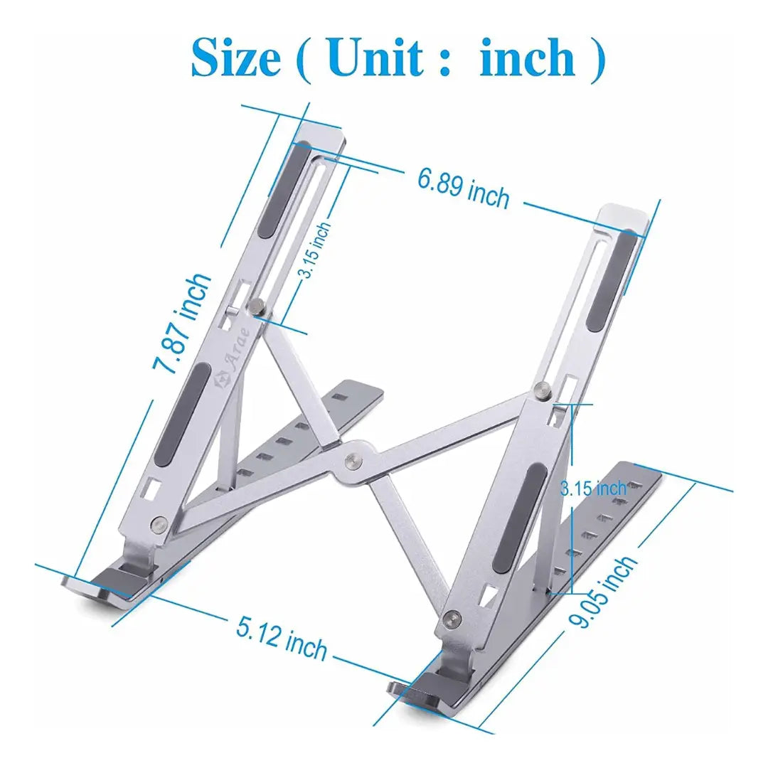 Laptop Stand for Desk Adjustable Aluminum Laptop Stand