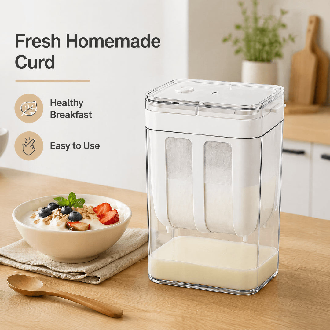 Hung Curd Maker for Home Yogurt Maker with Filter