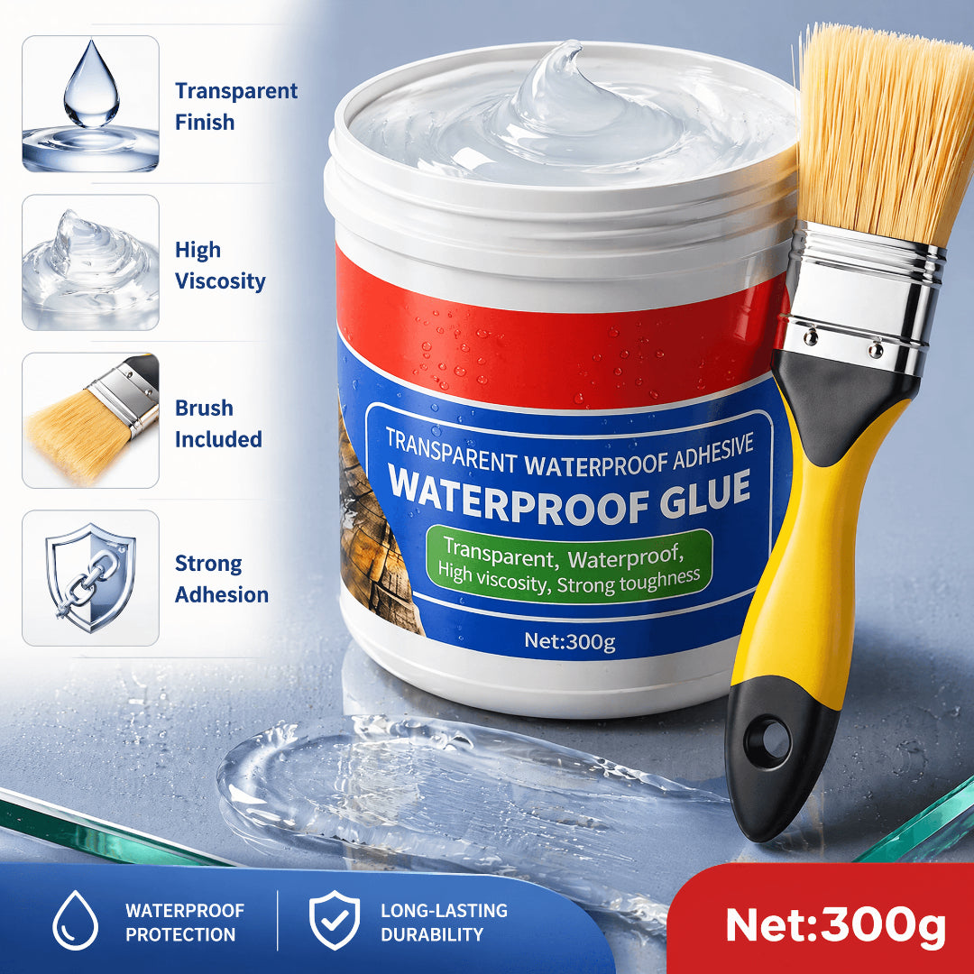 Waterproofing Chemical Waterproof Glue for Roof Cracks (300g × Pack of 2)