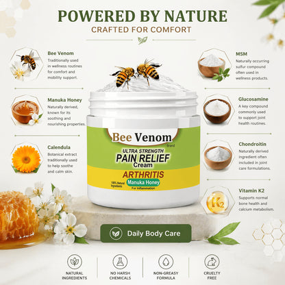 Bee Venom Cream for Bone & Joint Massage (Pack of 1)