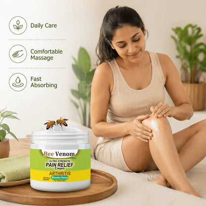 Bee Venom Cream for Bone & Joint Massage (Pack of 1)
