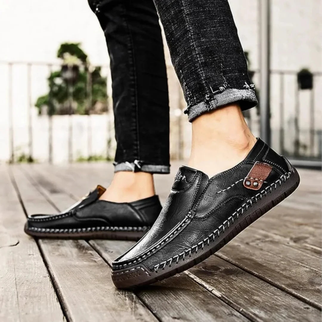 Shoes for Men Casual Shoes Black Shoes for Men Slip-On
