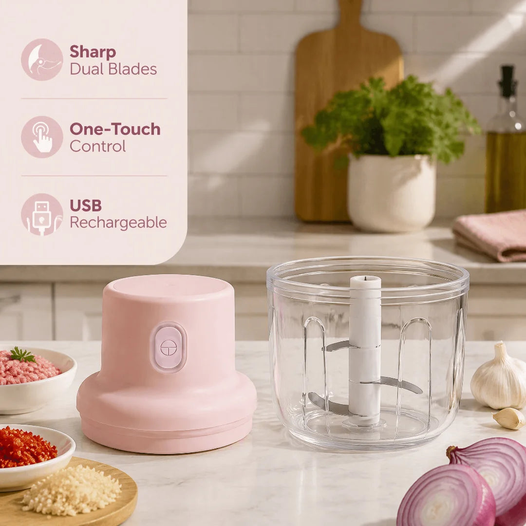 Vegetable Chopper Electric Chopper USB Wireless 250ml
