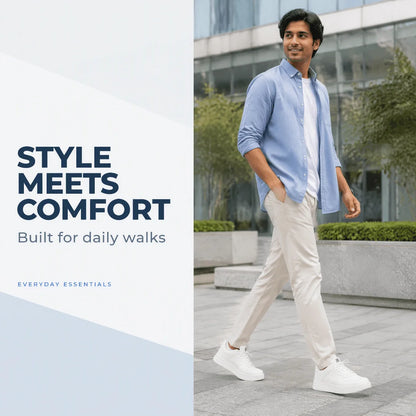 Sneakers for Men White Sneakers Shoes Casual