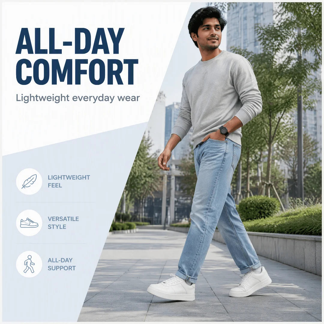 Sneakers for Men White Sneakers Shoes Casual