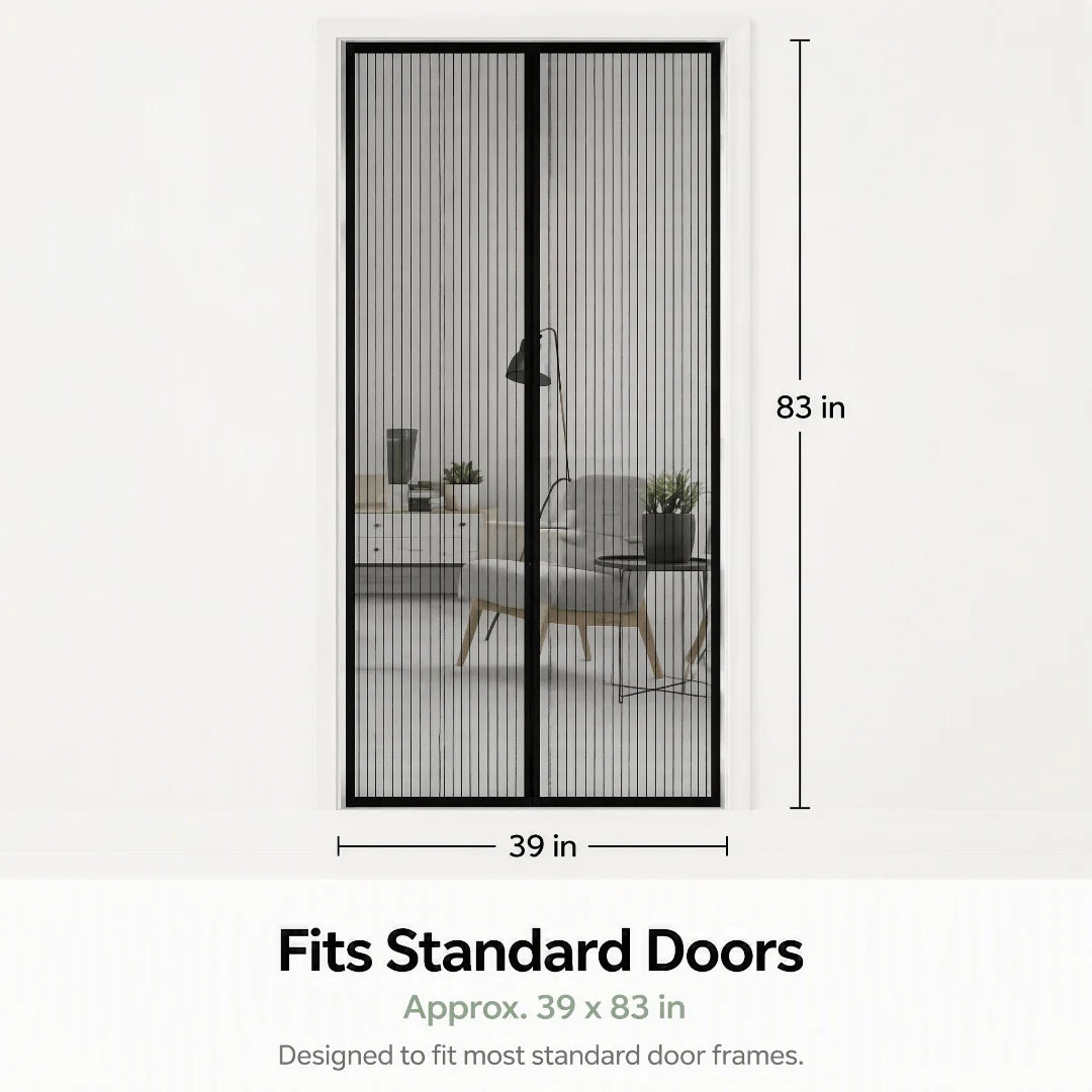 Mosquito Net for Doors | Magnetic Door Mesh