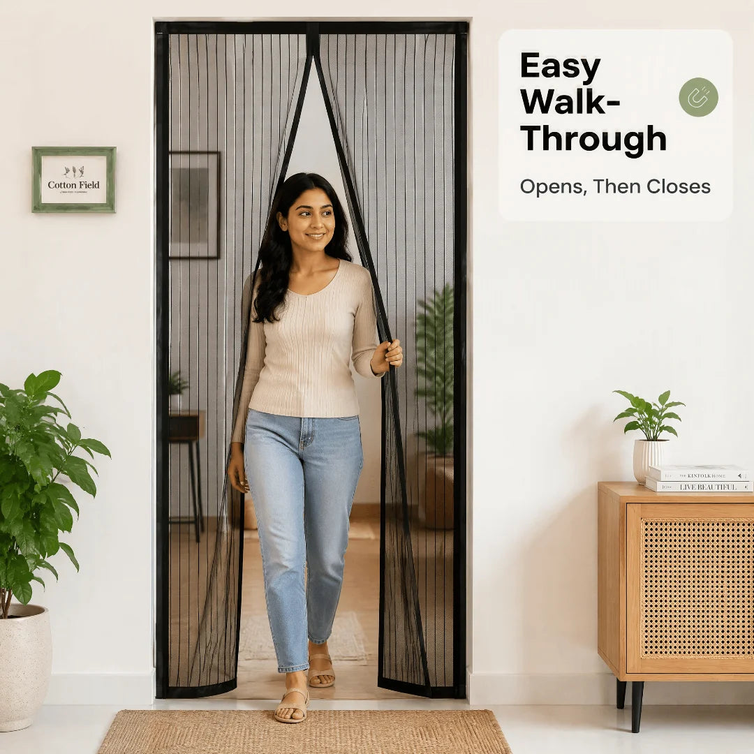 Mosquito Net for Doors | Magnetic Door Mesh