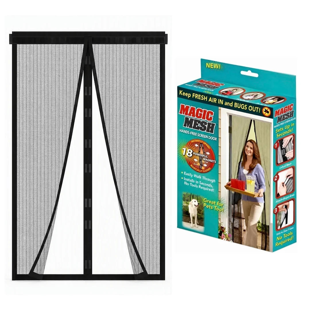 Mosquito Net for Doors | Magnetic Door Mesh