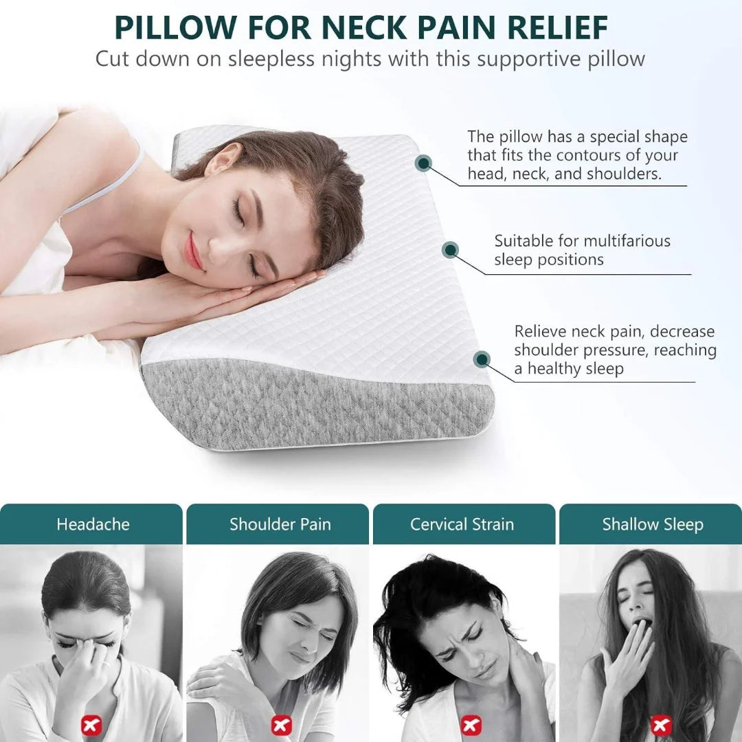 Orthopedic Neck Pillow Cervical Pillow for Sleeping