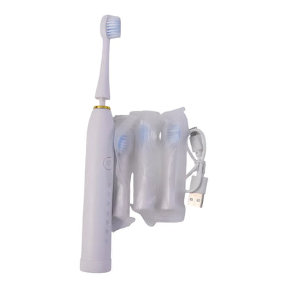 Electric Toothbrush Rechargeable with 4 Brush Heads