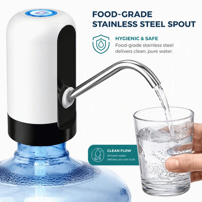 Water Dispenser Automatic 20L Bottle USB Type-C Pump