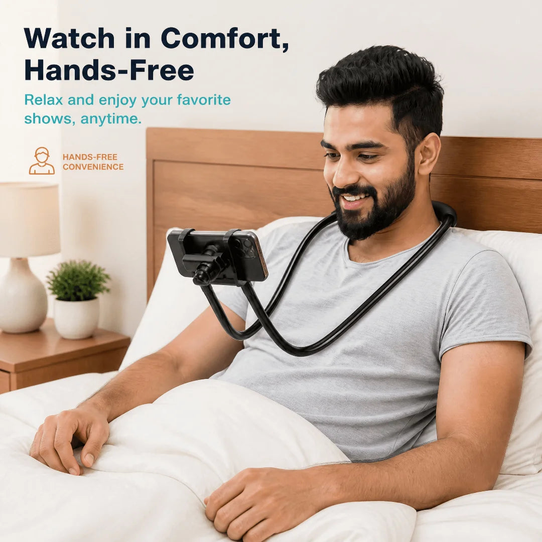 Mobile Holder Lazy Neck Phone Holder Stand Flexible