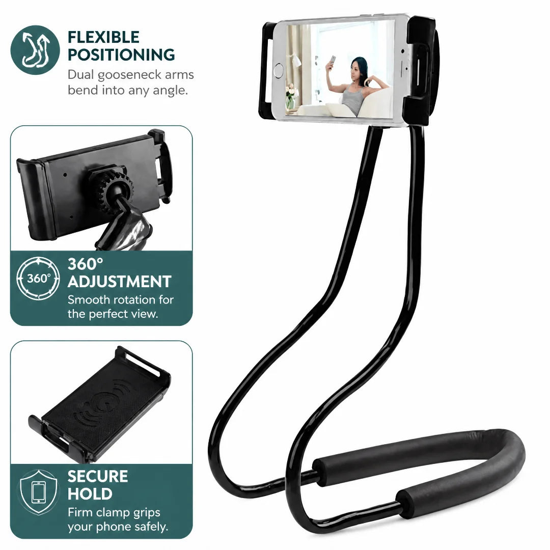 Mobile Holder Lazy Neck Phone Holder Stand Flexible