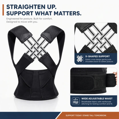 Posture Corrector Belt for Men & Women Adjustable
