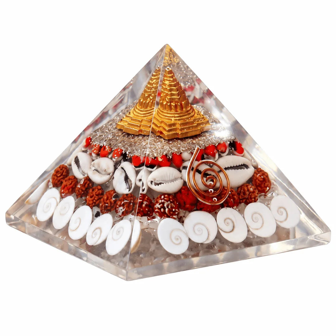 Vastu Pyramid Shree Yantra Gomati Chakra Crystal