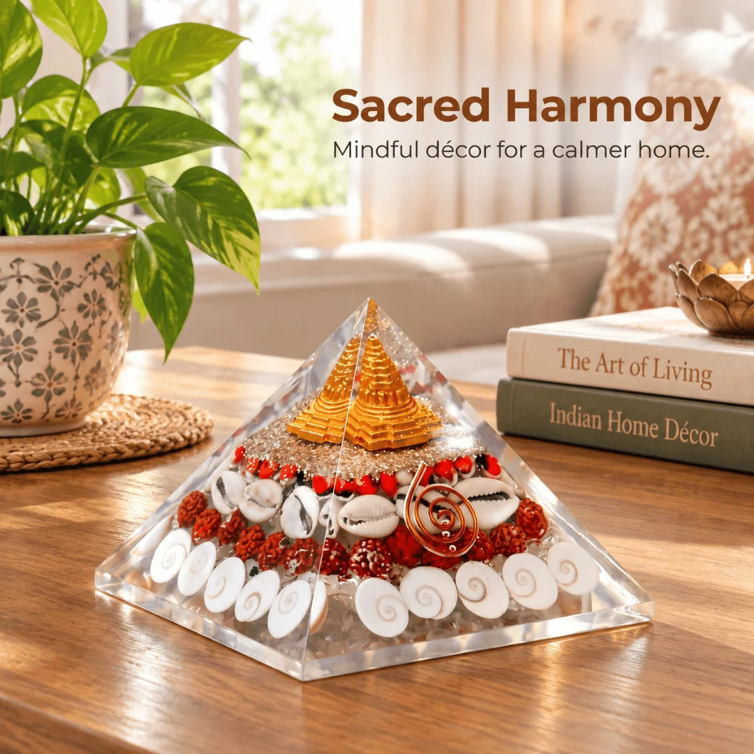 Vastu Pyramid Shree Yantra Gomati Chakra Crystal