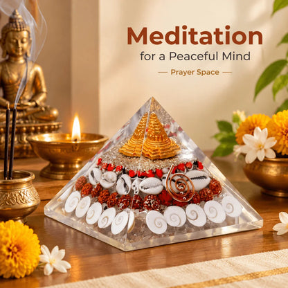 Vastu Pyramid Shree Yantra Gomati Chakra Crystal