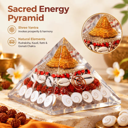 Vastu Pyramid Shree Yantra Gomati Chakra Crystal