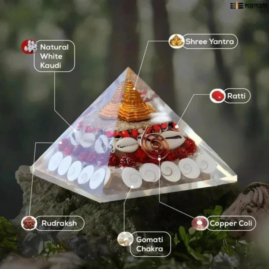 Vastu Pyramid Shree Yantra Gomati Chakra Crystal