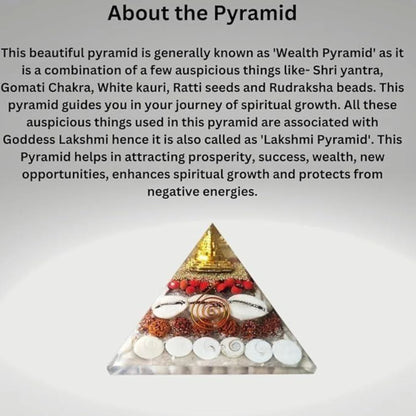 Vastu Pyramid Shree Yantra Gomati Chakra Crystal